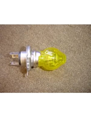 Ampoule de phare H4 12 volts  60/55W bulbe jaune amovible