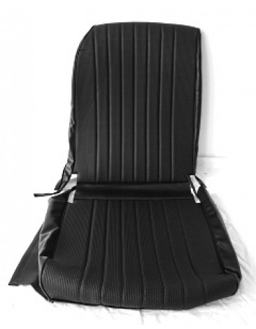 garniture de siège 2cv en targa noir
