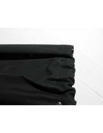 Capote neuve 2cv  noire toile coton fermeture intérieure 