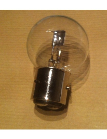 Ampoule de phare blanche ancien montage à baïonnette 6 volts 45/40W