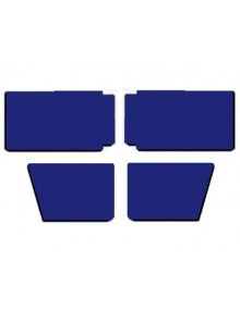 Ensemble de 4 panneaux de porte bleu marine pour 2cv Club