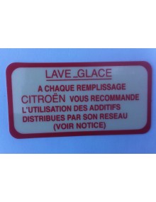 Autocollant de bidon de lave glace Livraison offerte en France continentale