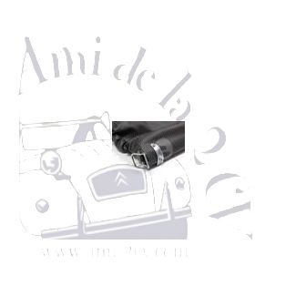 Capote 2cv neuve, noire,  origine renforcée à fixation extérieure