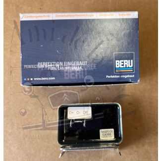 Régulateur électronique sur batterie de marque Beru pour 2cv 12 volts Méhari Ami 8 également GS et GSA
