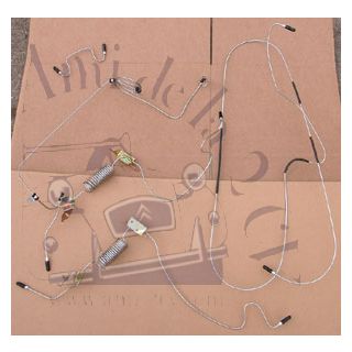 Ensemble complet de tuyauterie de freins à disques en 3.5mm LHM 2CV