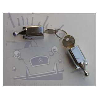Jeu de 2 barillets de porte avant Dyane, Acadiane