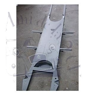 Châssis noir 2 CV ancienne