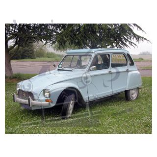 Dyane bleu Thasos 1970