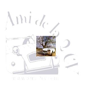 Ami 8 berline blanc stellaire de 1969