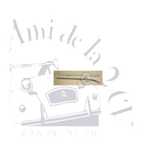 Paire de joncs de pare choc arrière 2CV de 12/56 à 03/ 63