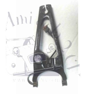 Fourchette embrayage Ami 6 avant 1968 avec tube de graissage de la butée
