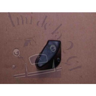 Poignée de serrure de porte arrière droite en plastique noir