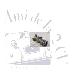 Maître-cylindre 2 sorties sur châssis 2cv entre 1964 et 1970