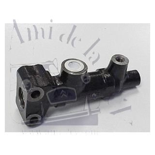 Maître-cylindre,2 sorties 3.5 sur tablier 2cv