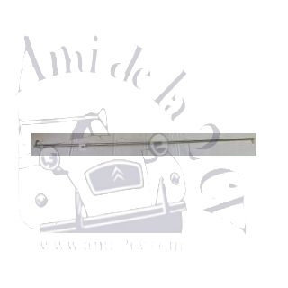 Béquille de maintien de capot 5 nervures en, inox 2cv