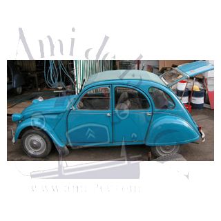 2CV 6 Club Bleu des Tropiques de 1984