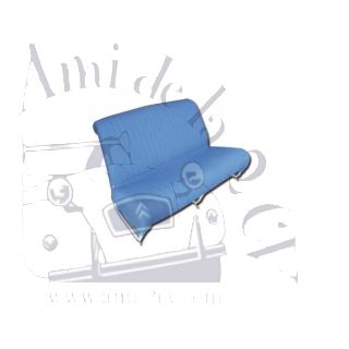 Garniture de banquette arrière Ami 8 berline diamanté bleu