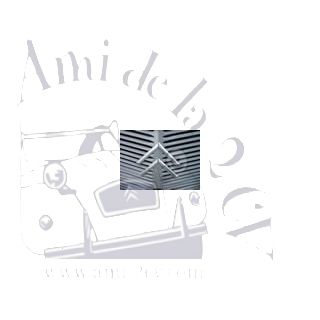 Chevrons de calandre 2CV de 1954 à 1961