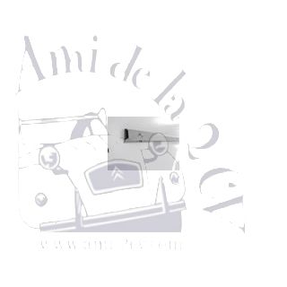 Brancard de caisse , gauche, 2 CV avec ancrages de ceinture