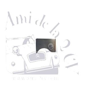 Aile arrière gauche électrozinguée AZU250 petites nervures