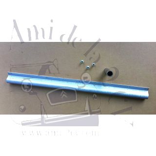 Pièce de réparation de montant de porte arrière avec 3 olives pour fixer l'aile arrière