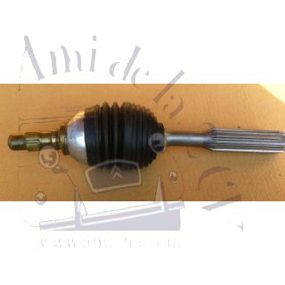 Transmission AMi 6/ 2cv Sahara 8 cannelures 400mm neuve