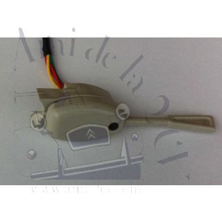 Commodo de clignotant gris clair 2cv Méhari HY