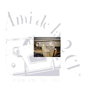 Tableau de bord 2cv AZ gris souris