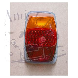 Cabochon de feu arrière 2cv AZAM Belge