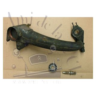 Bras avant gauche 2cv Dyane Méhari reconditionné + pivot + roulement neuf