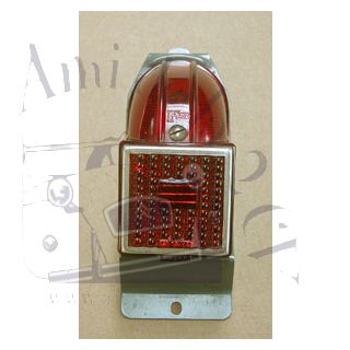 Cabochon de feu 2cv Pecazeaux TPV 148 avec son support métal