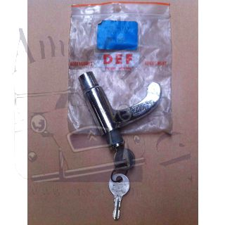 Poignée de porte conducteur 2cv anciennes avec broche barillet et clé en accessoirie DEF*