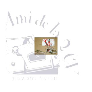 Rétroviseur adaptable droit 2CV Dyane Ami Marque Cipa en inox *