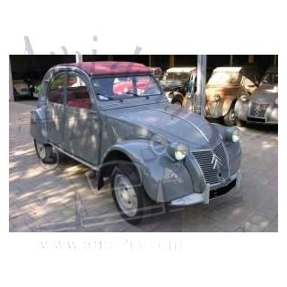 2cv AZLP 1958 gris souris