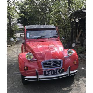2cv6 Spécial rouge Vallelunga entièrement restaurée