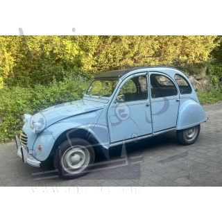 2cv6 1971 Bleu Thasos