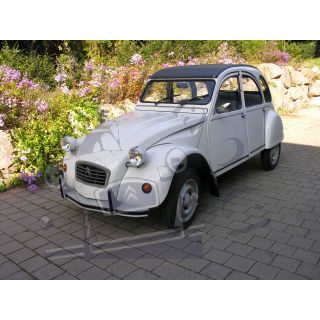2cv6 1990 blanc meije neuve