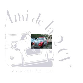 2 CV Dolly grise et rouge de 1985