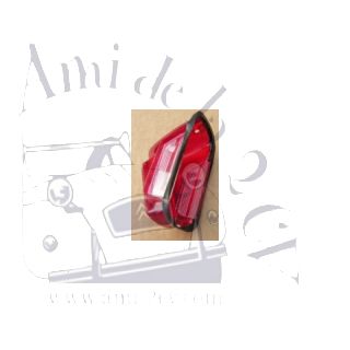 Cabochon de feu arrière gauche avec éclaireur
