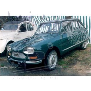 Ami 8 berline vert charmille