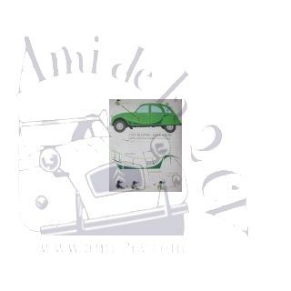Ensemble Autocollants 2cv Bleifrei