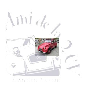 2cv6 Club 1990 Export rouge