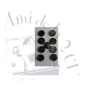 Ensemble 9 obturateurs de châssis 2cv