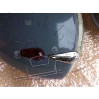 Paire de phares Ducellier Isoroute neufs d'époque avec cuvelage