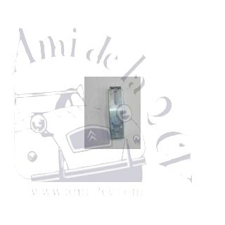 Verrou de capot 2cv sur pare chocs avant 1963