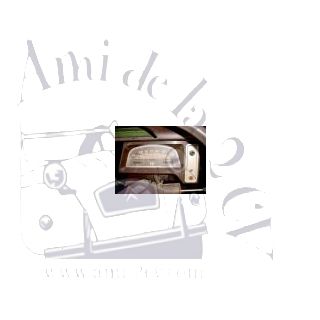 Tableau de bord marron 2cv de 1974