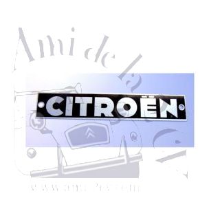 Monogramme de pare-chocs arrière Citroën Traction