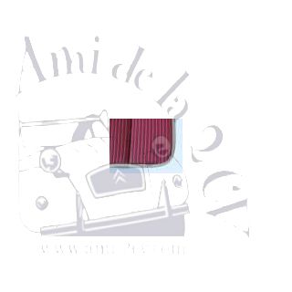 bayadere rouge 2cv