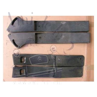 Ensemble de 4 bandeaux de porte noir 2cv occasion