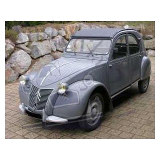 2cv AZLP 1957 gris souris